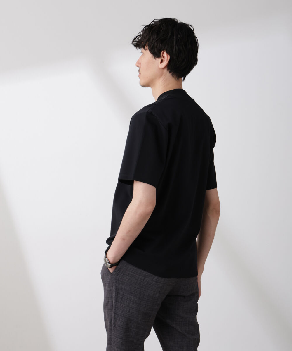 nano･universe「ジャケT(R) プレミアム クルーネック 半袖」|Tシャツ・カットソー|