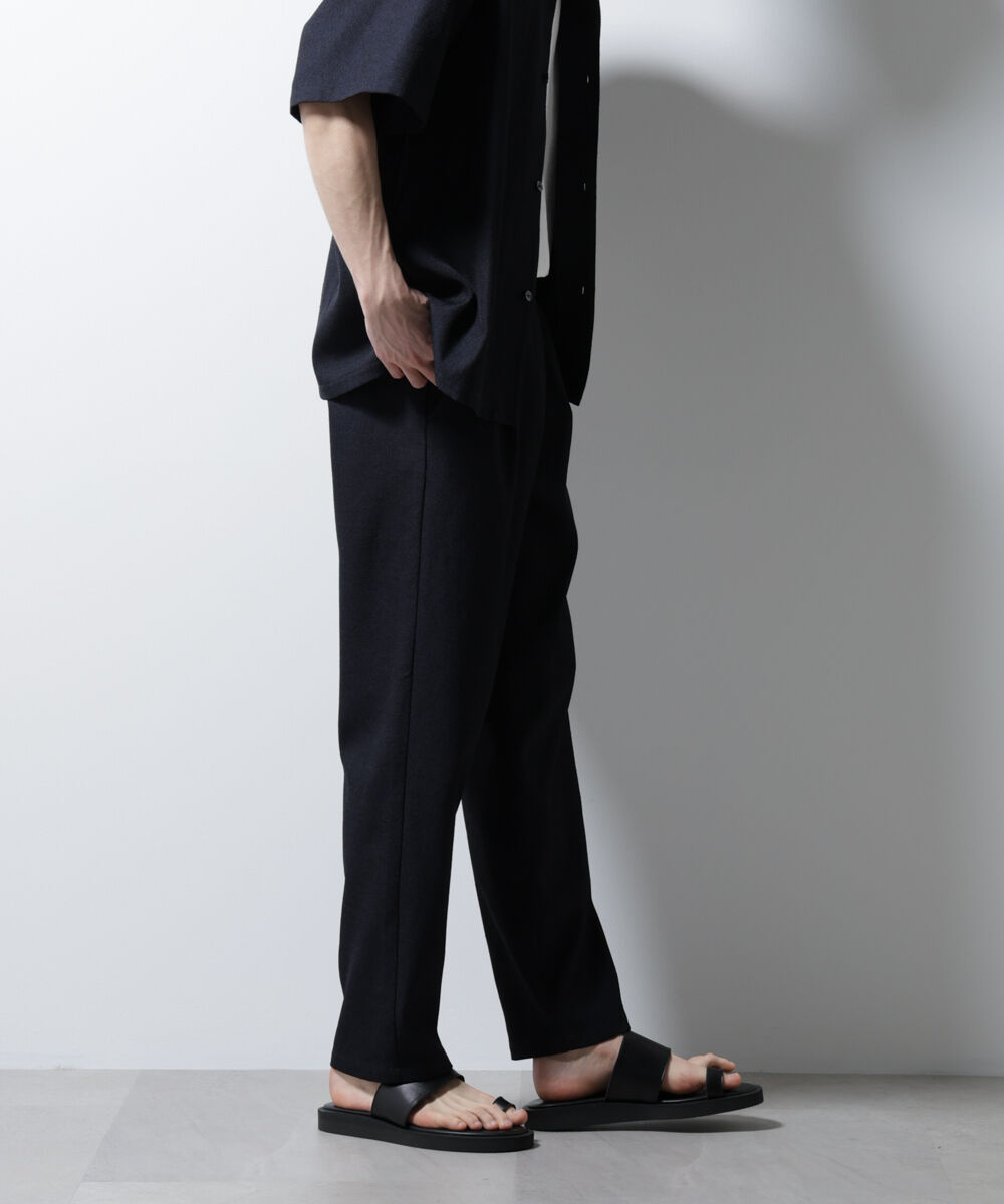 nano･universe「「MC」coveross(R)EOS ポリエステル リラックスワイドパンツ」|チノ|