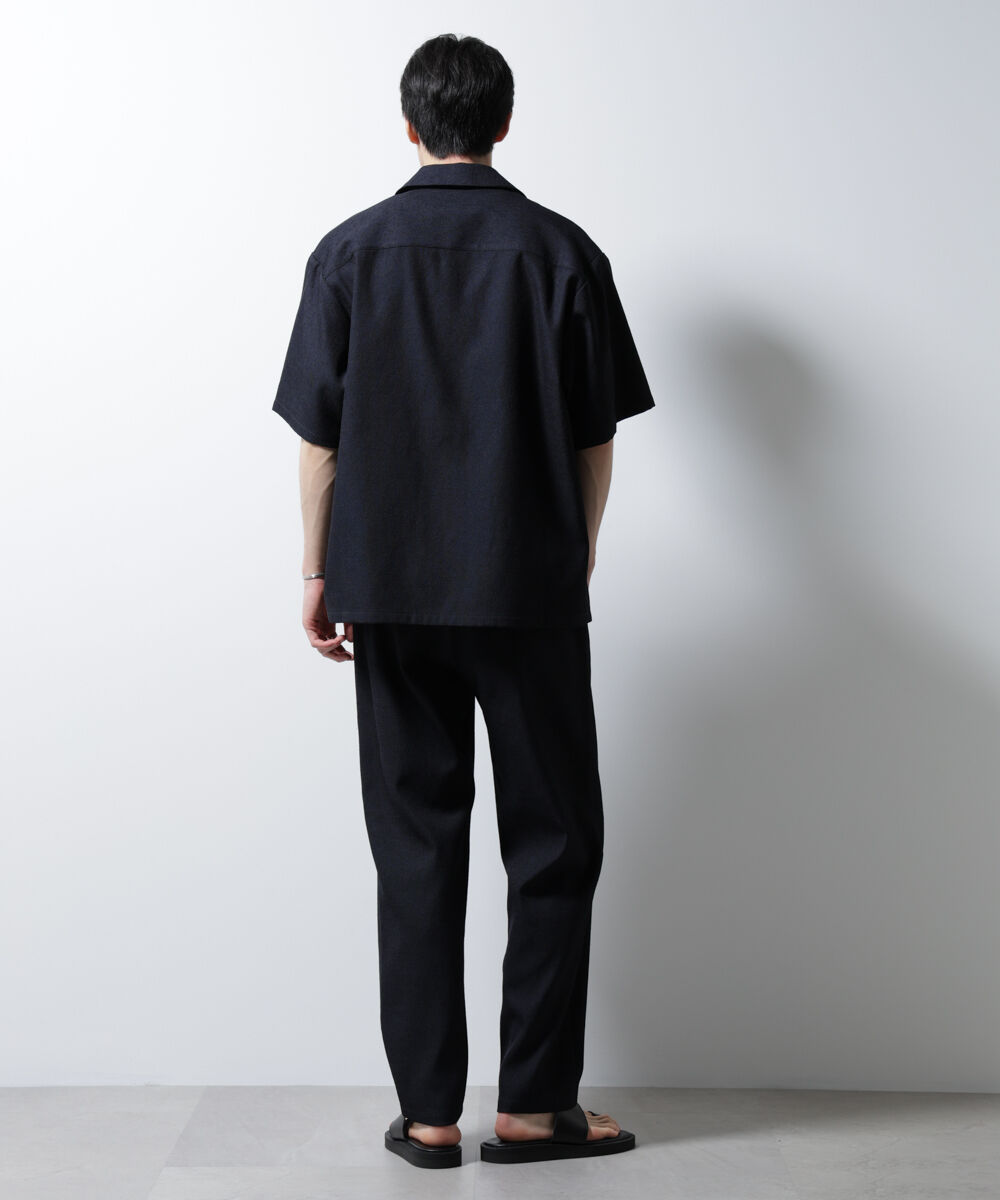 nano･universe「「MC」coveross(R)EOS ポリエステル リラックスワイドパンツ」|チノ|