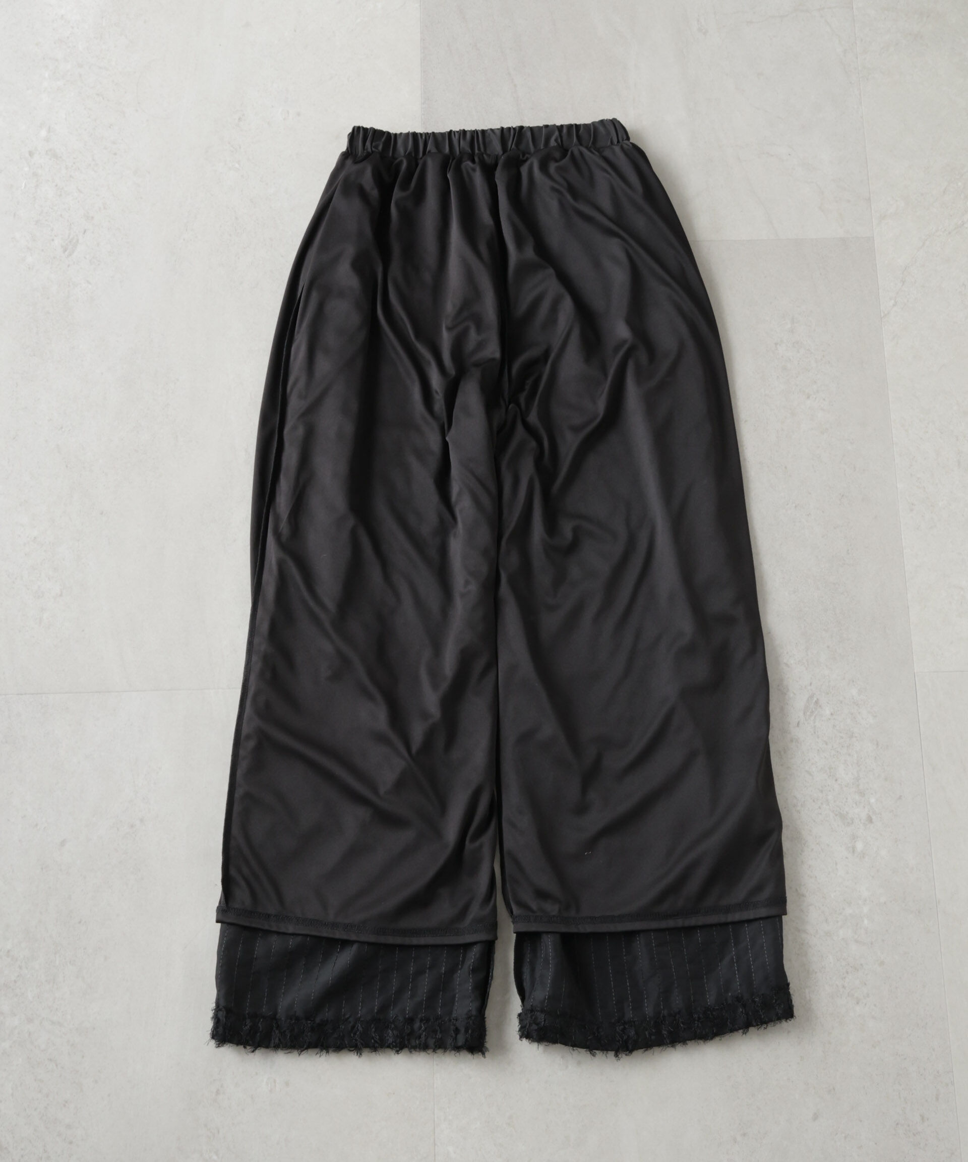 nano･universe「フリンジジャガードパンツ」|チノ|