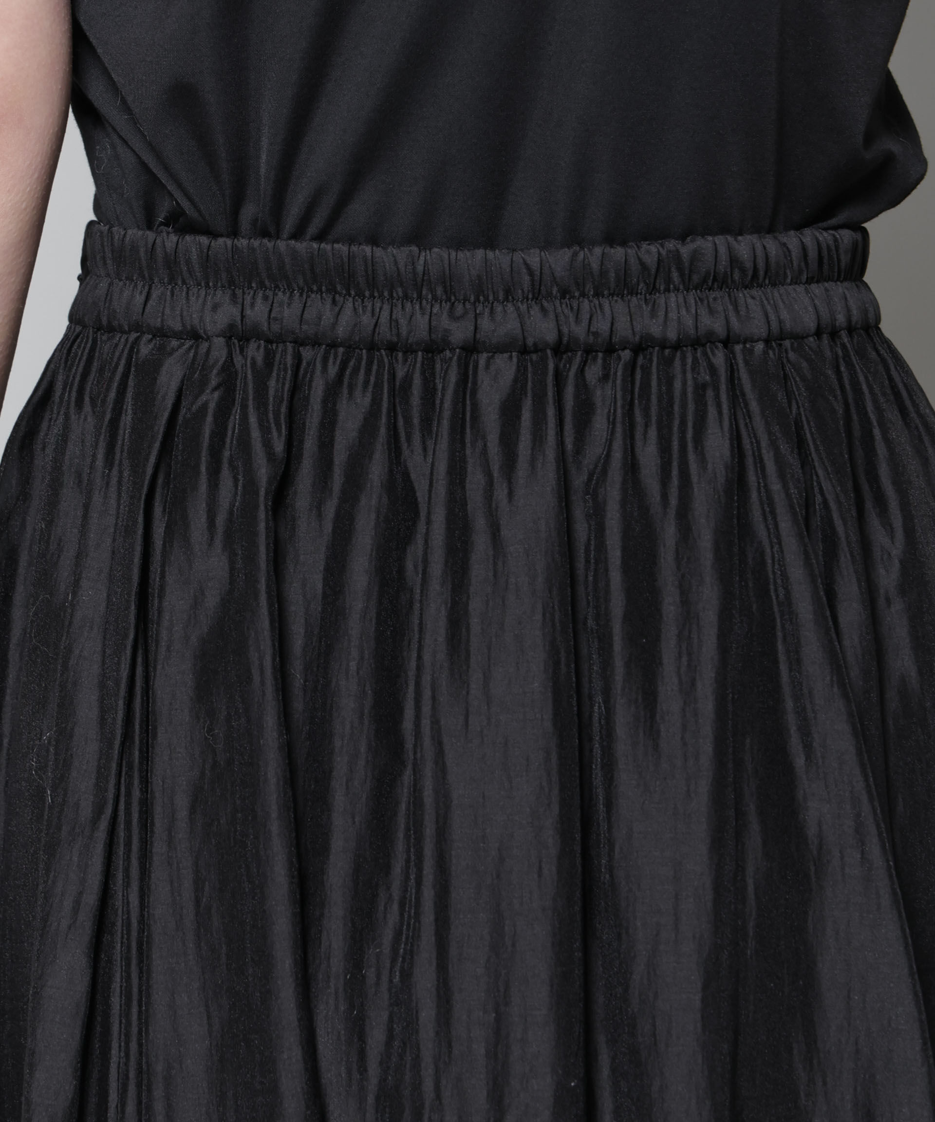 nano･universe「ブライトローンギャザータックスカート」|スカート|