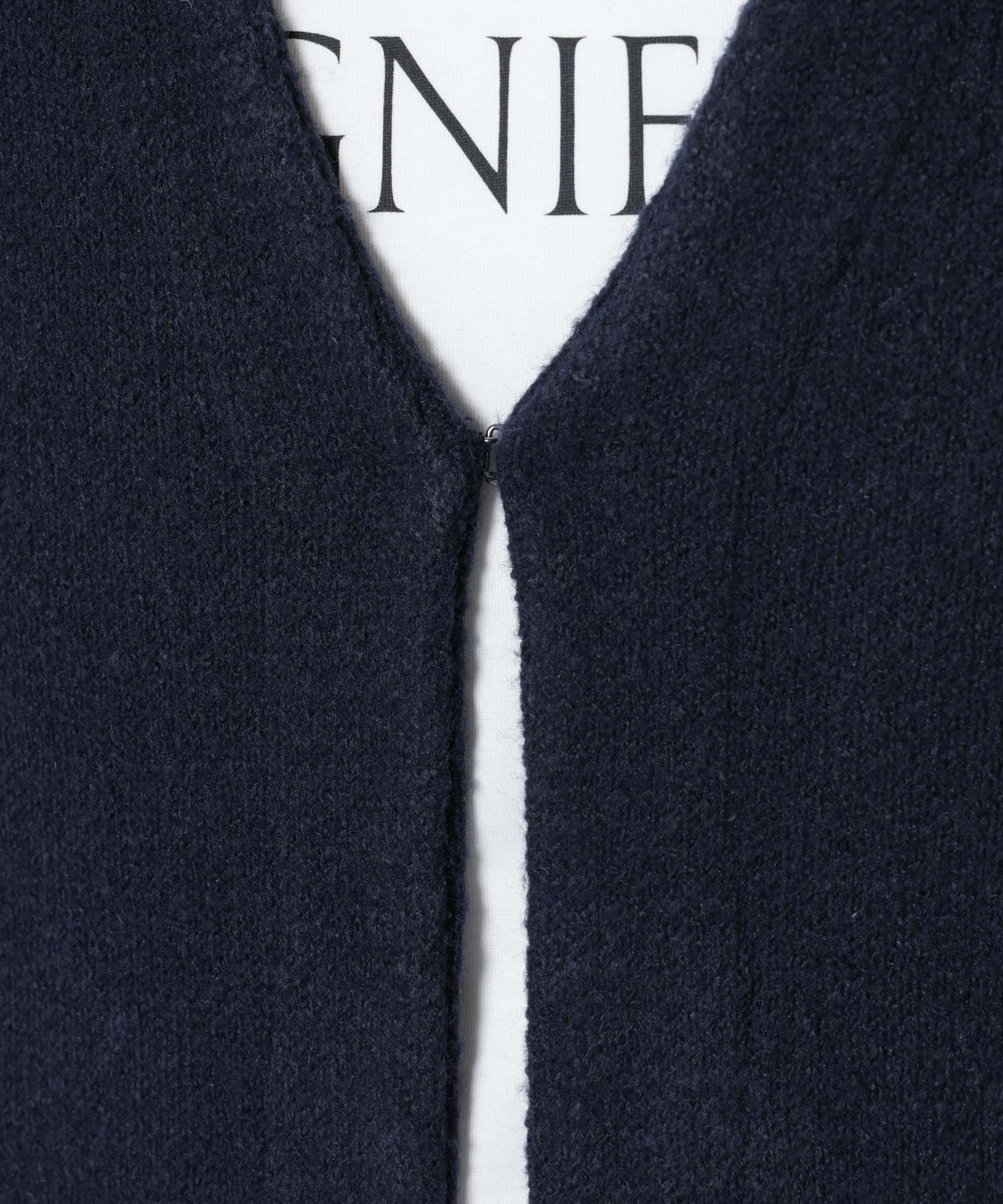 nano･universe「総針ニットジャケットカーディガン」|ニット・セーター|