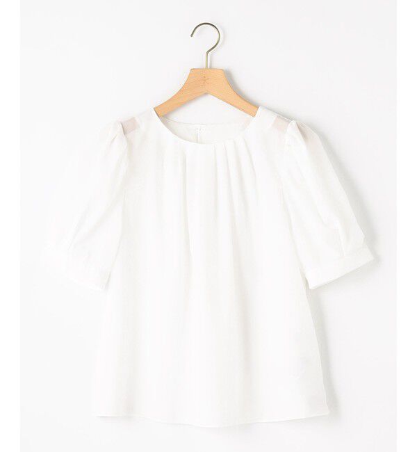 組曲「ソフトローンパフスリーブ ブラウス」|シャツ・ブラウス|