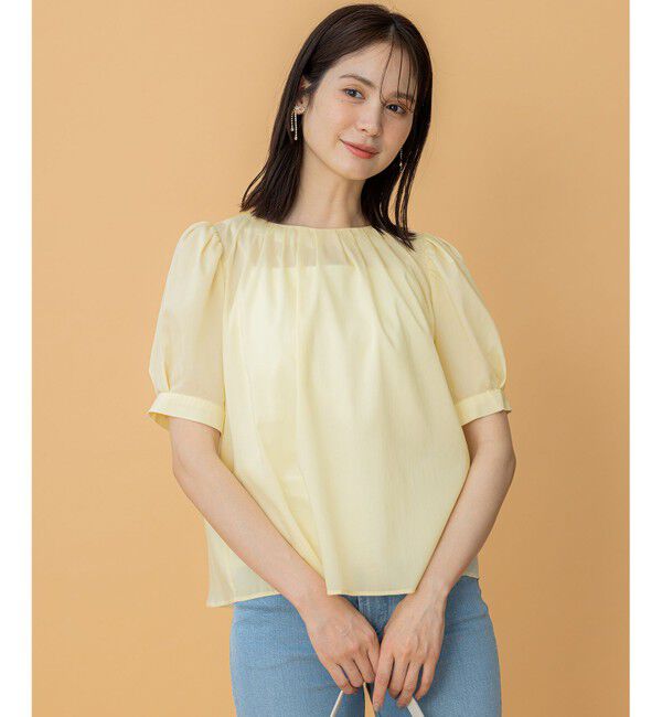 組曲「ソフトローンパフスリーブ ブラウス」|シャツ・ブラウス|
