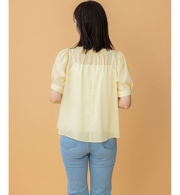 組曲「ソフトローンパフスリーブ ブラウス」|シャツ・ブラウス|