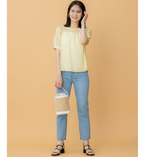 組曲「ソフトローンパフスリーブ ブラウス」|シャツ・ブラウス|