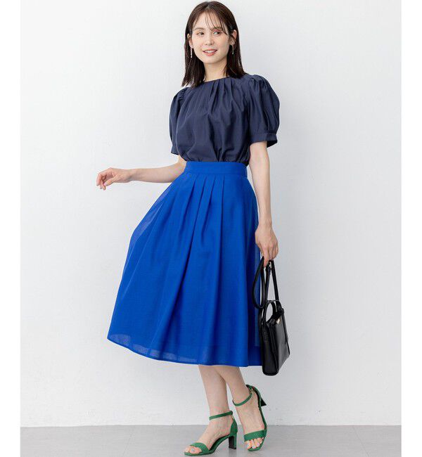 組曲「ソフトローンパフスリーブ ブラウス」|シャツ・ブラウス|