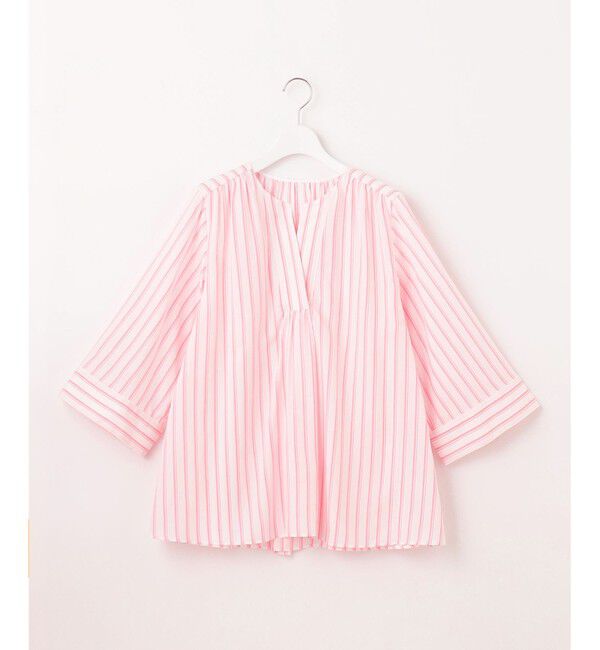 自由区「【洗える】SOMELOSテンセルスキッパー ブラウス」|シャツ・ブラウス|