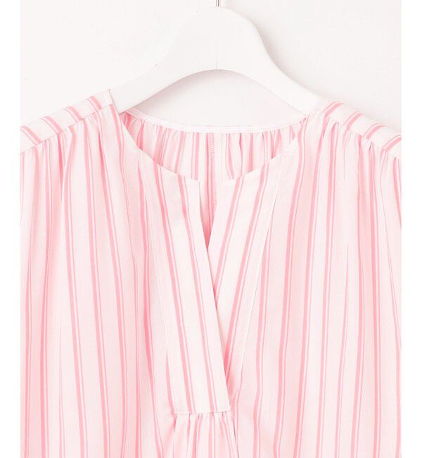 自由区「【洗える】SOMELOSテンセルスキッパー ブラウス」|シャツ・ブラウス|