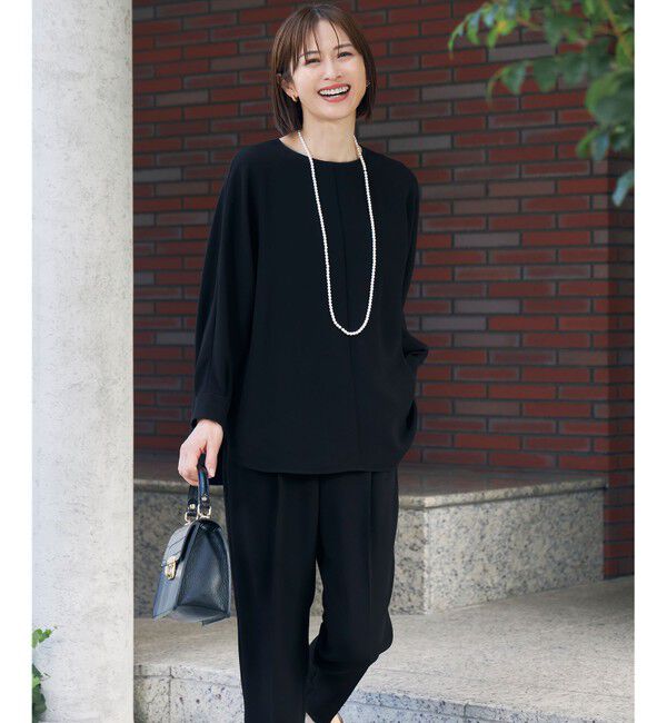 自由区「【カタログ掲載・セットアップ対応】トリアセダブルクロス ブラウス」|シャツ・ブラウス|