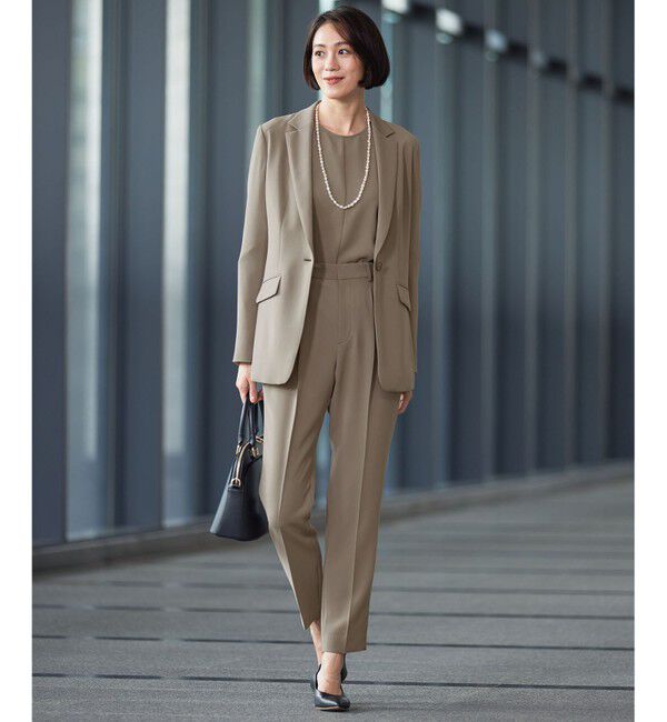 自由区「【カタログ掲載・セットアップ対応】トリアセダブルクロス ブラウス」|シャツ・ブラウス|