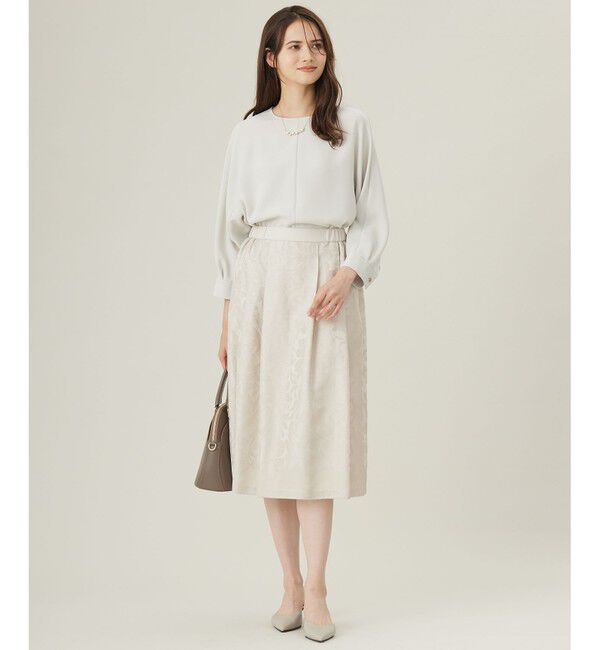 自由区「【カタログ掲載・セットアップ対応】トリアセダブルクロス ブラウス」|シャツ・ブラウス|