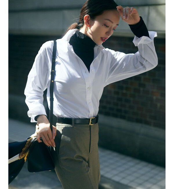 23区「【洗える】CANCLINI ベーシック シャツ」|シャツ・ブラウス|ホワイト系