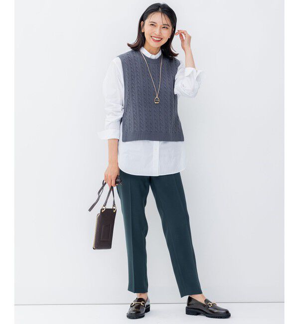 23区「【洗える】CANCLINI ベーシック シャツ」|シャツ・ブラウス|