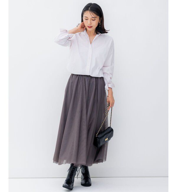 23区「【洗える】CANCLINI ベーシック シャツ」|シャツ・ブラウス|