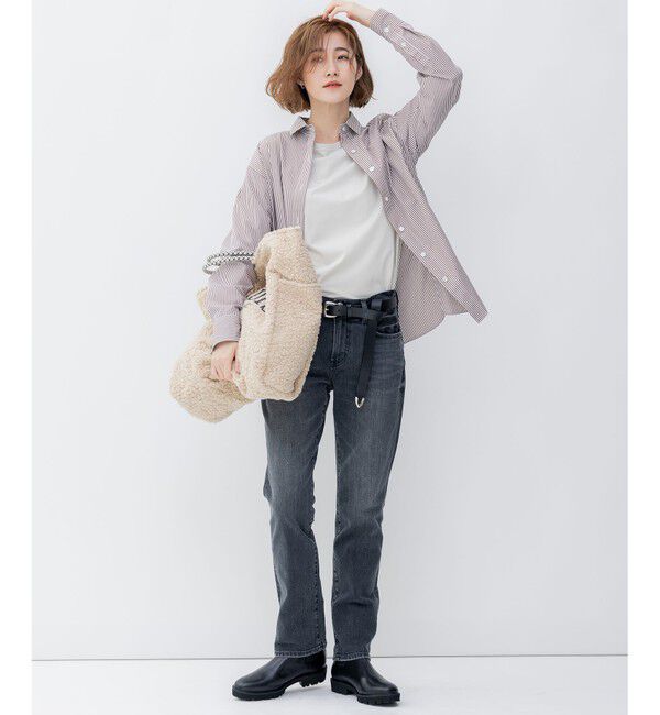 23区「【洗える】CANCLINI ベーシック シャツ」|シャツ・ブラウス|