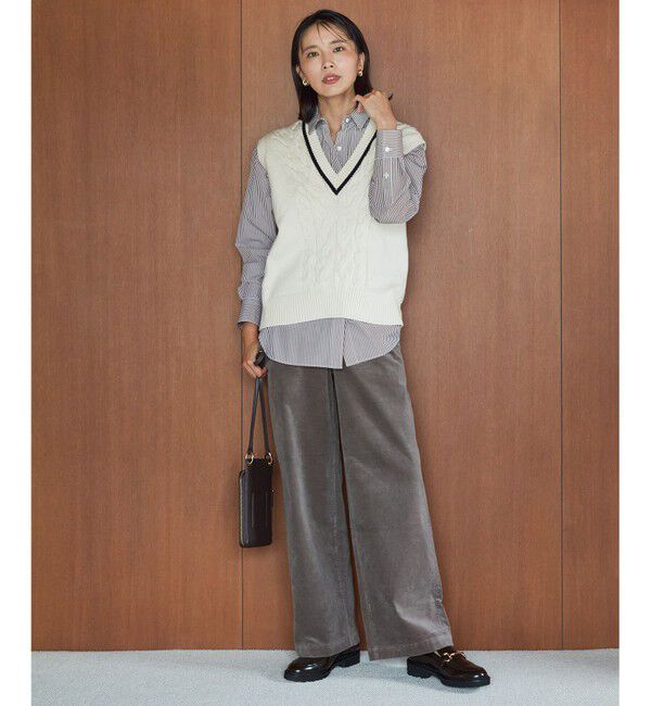 23区「【洗える】CANCLINI ベーシック シャツ」|シャツ・ブラウス|