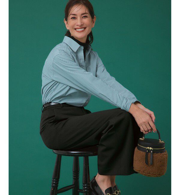 23区「【洗える】CANCLINI ベーシック シャツ」|シャツ・ブラウス|ｸﾞﾘｰﾝｽ