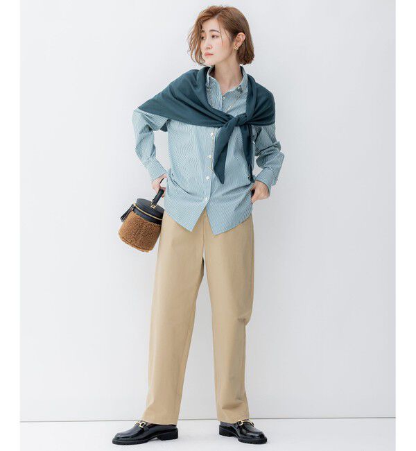 23区「【洗える】CANCLINI ベーシック シャツ」|シャツ・ブラウス|