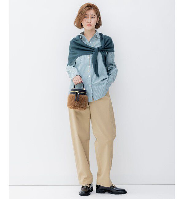 23区「【洗える】CANCLINI ベーシック シャツ」|シャツ・ブラウス|