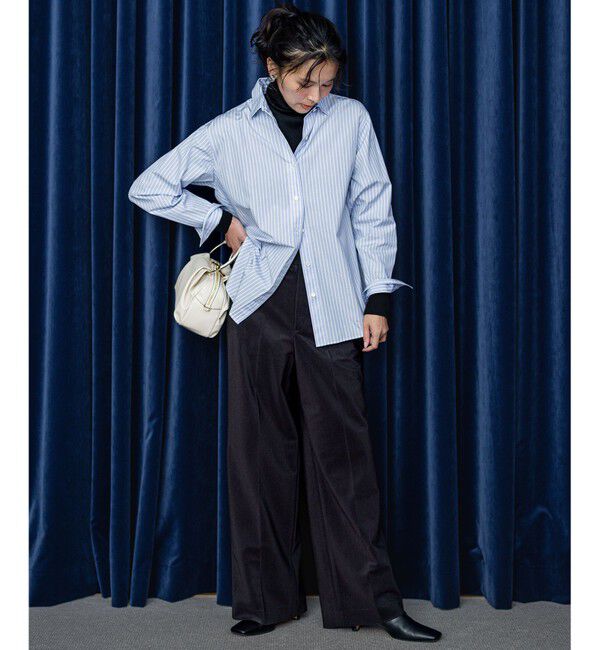 23区「【洗える】CANCLINI ベーシック シャツ」|シャツ・ブラウス|