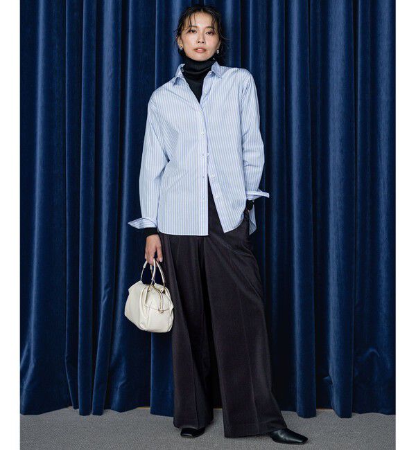 23区「【洗える】CANCLINI ベーシック シャツ」|シャツ・ブラウス|