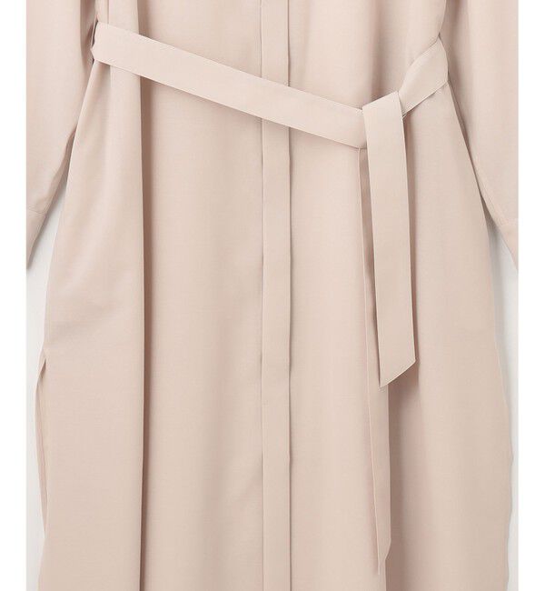 23区「【洗える】シアーマットクロス ロング シャツ」|シャツ・ブラウス|