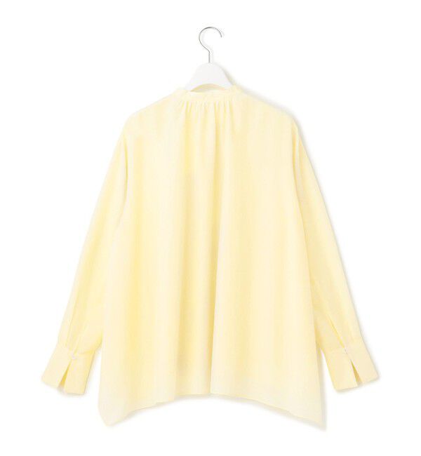 23区「【洗える】シアーコットンシルク ハンカチーフヘム デザイン シャツ」|シャツ・ブラウス|