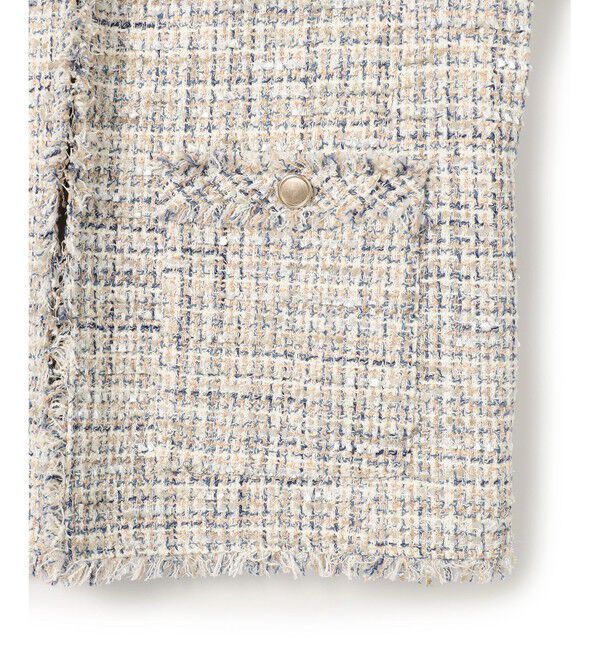 23区「GIOLICAツイード ジャケット」|テーラードジャケット|