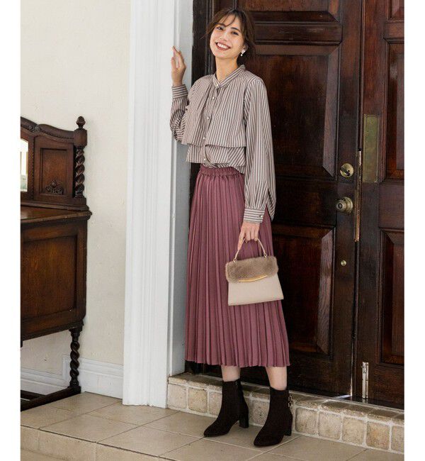 ANY SIS「ラッフルレイヤード ブラウス」|シャツ・ブラウス|