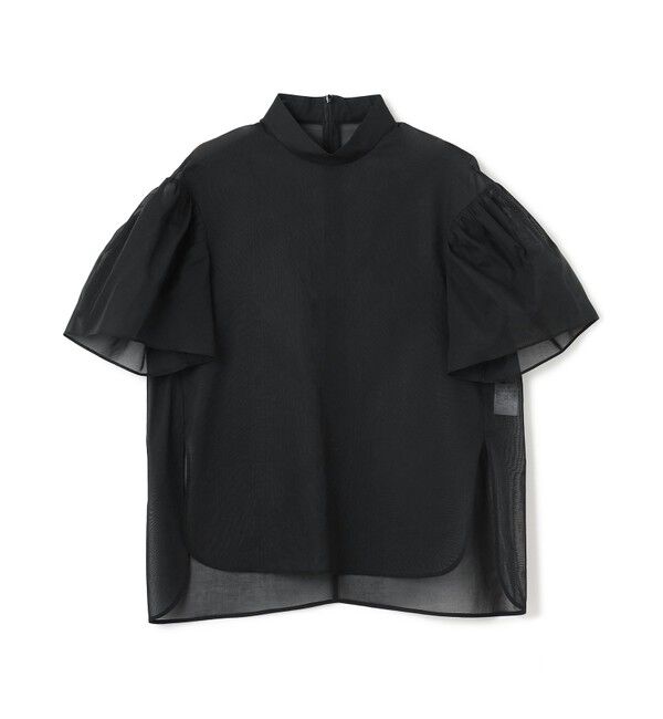 BEIGE,「【洗える】PLUMERIA / コットンシアーパフスリーブブラウス」|シャツ・ブラウス|