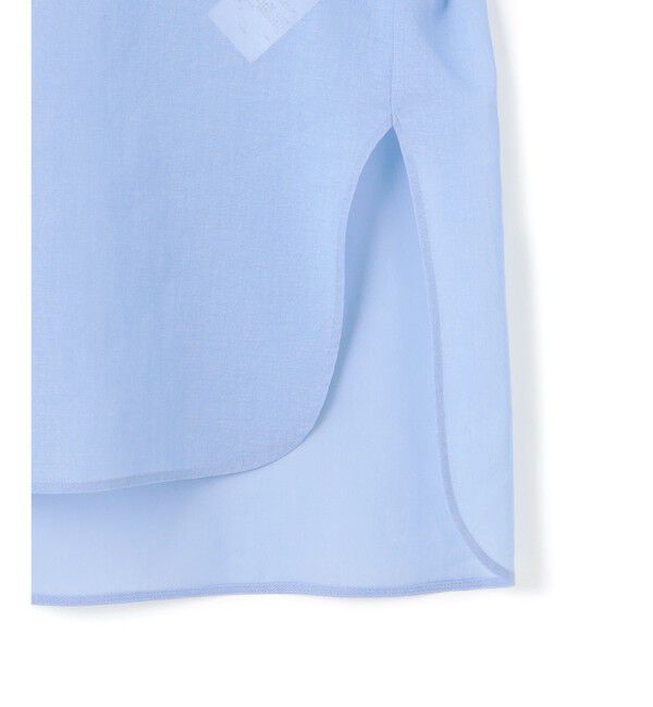 BEIGE,「【洗える】PLUMERIA / コットンシアーパフスリーブブラウス」|シャツ・ブラウス|