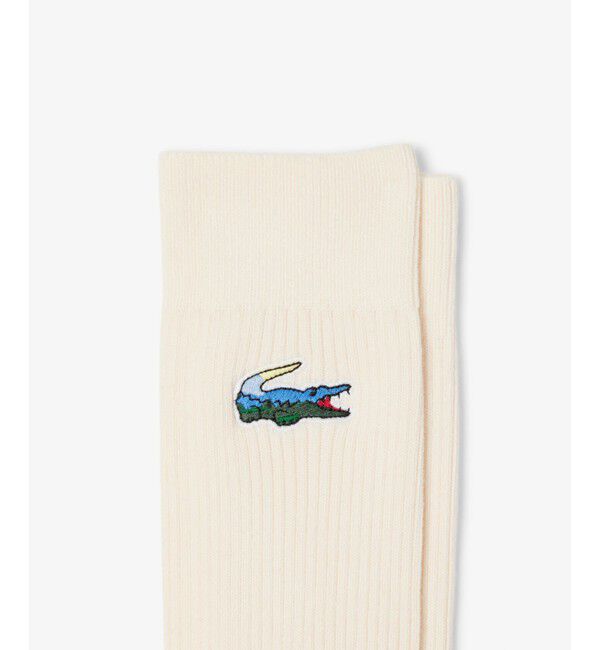 LACOSTE「ランドスケープコットンリブソックス2パック / GIFTBOX付き」|ソックス|