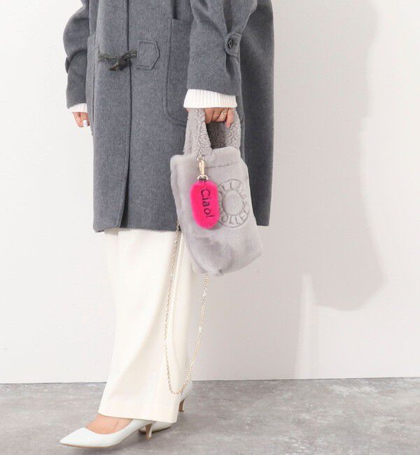 NOLLEY'S「ムートン刺繍バッグ　made in Italy」|トートバッグ|