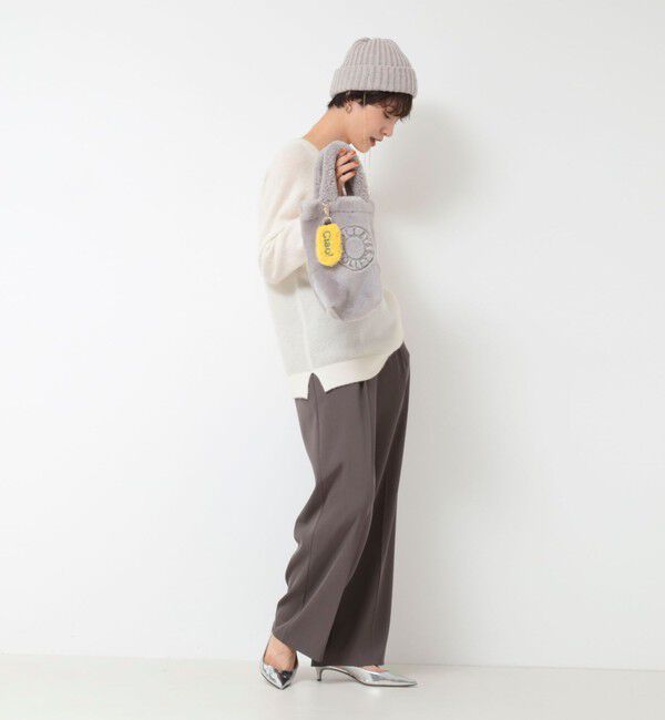 NOLLEY'S「ムートン刺繍バッグ　made in Italy」|トートバッグ|