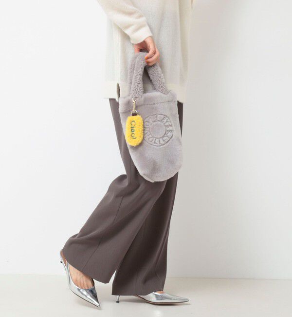 NOLLEY'S「ムートン刺繍バッグ　made in Italy」|トートバッグ|