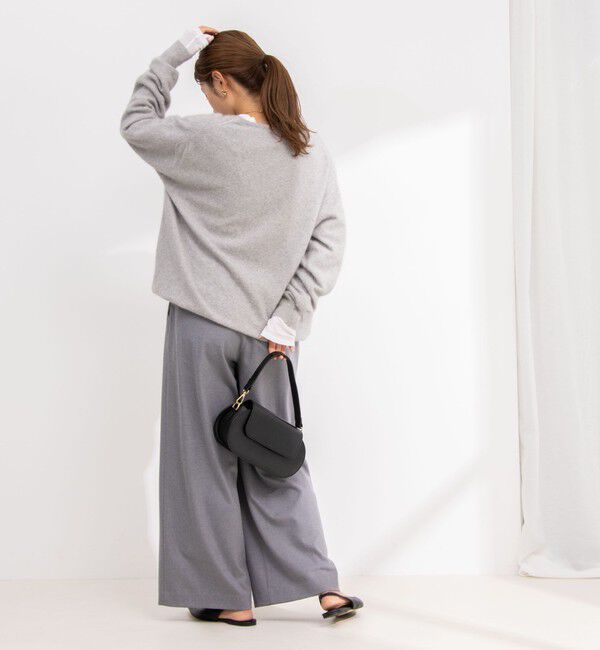 NOLLEY'S「《セットアップ対応》ウォッシャブル両面起毛イージーワイドパンツ」|その他|