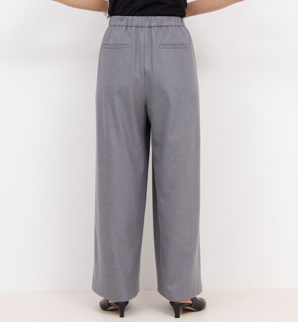 NOLLEY'S「《セットアップ対応》ウォッシャブル両面起毛イージーワイドパンツ」|その他|