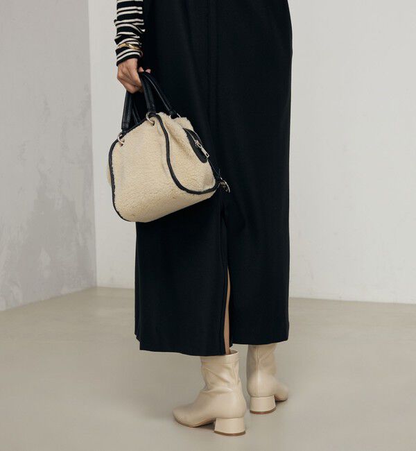 NOLLEY'S「《セットアップ対応》ウォッシャブル両面起毛2WAYワンピース」|ワンピース|