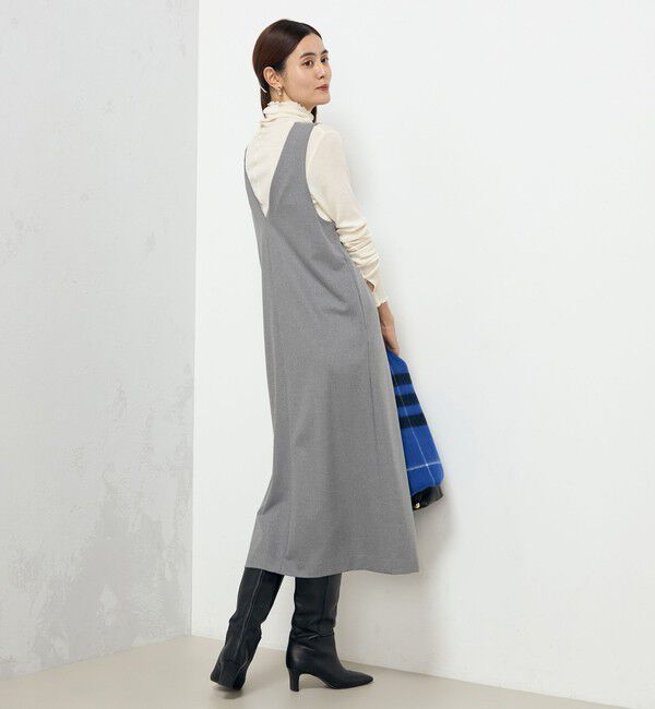 NOLLEY'S「《セットアップ対応》ウォッシャブル両面起毛2WAYワンピース」|ワンピース|