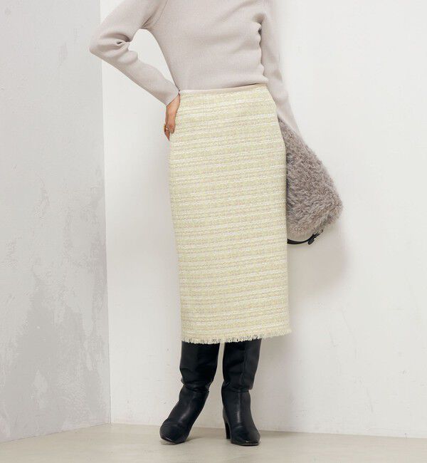 NOLLEY'S sophi「ラメファンシータイトスカート」|タイト|