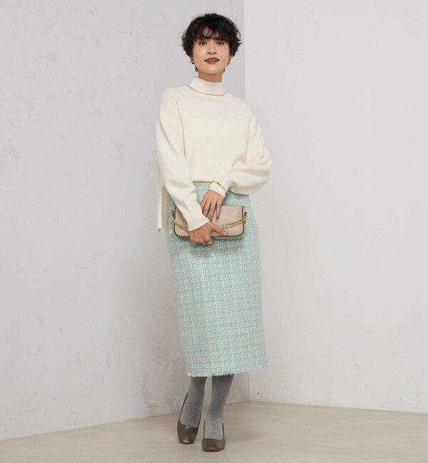 NOLLEY'S sophi「ラメファンシータイトスカート」|タイト|