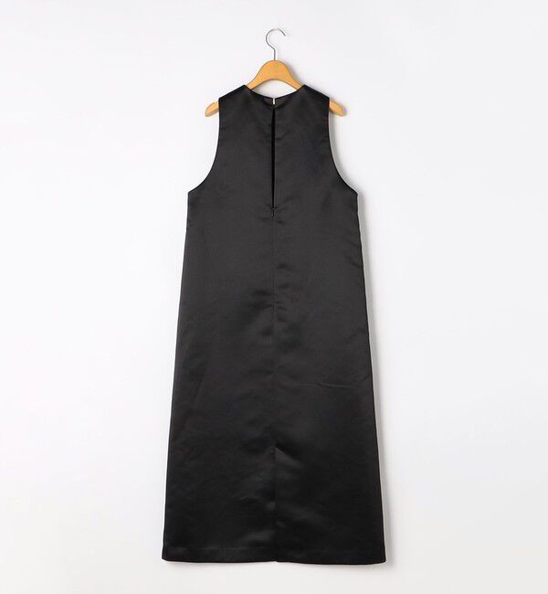 NOLLEY'S「《セットアップ対応》ウォッシャブルサテンジャンパーワンピース」|ワンピース|