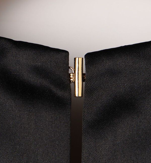 NOLLEY'S「《セットアップ対応》ウォッシャブルサテンジャンパーワンピース」|ワンピース|