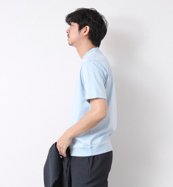 NOLLEY'S goodman「《ビジカジ対応》シルケットスムース Vネック ドレスTシャツ 25SS」|Tシャツ・カットソー|