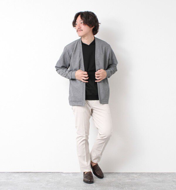 NOLLEY'S goodman「《ビジカジ対応》シルケットスムース Vネック ドレスTシャツ 25SS」|Tシャツ・カットソー|