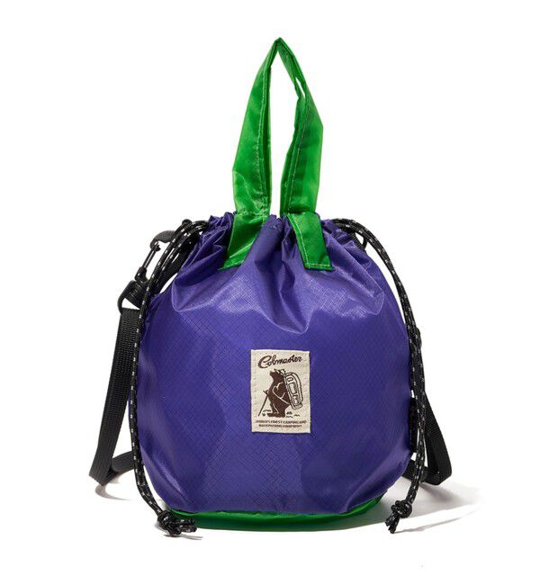 GLOSTER「【COBMASTER/コブマスター】KINCHAKU POUCH 巾着ポーチ ショルダー 2WAY」|ショルダー・メッセンジャー|ブルー