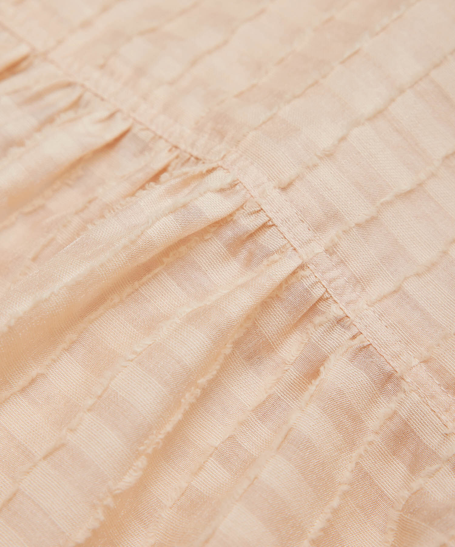 ROPE「ジャカードスタンドギャザーブラウス」|シャツ・ブラウス|