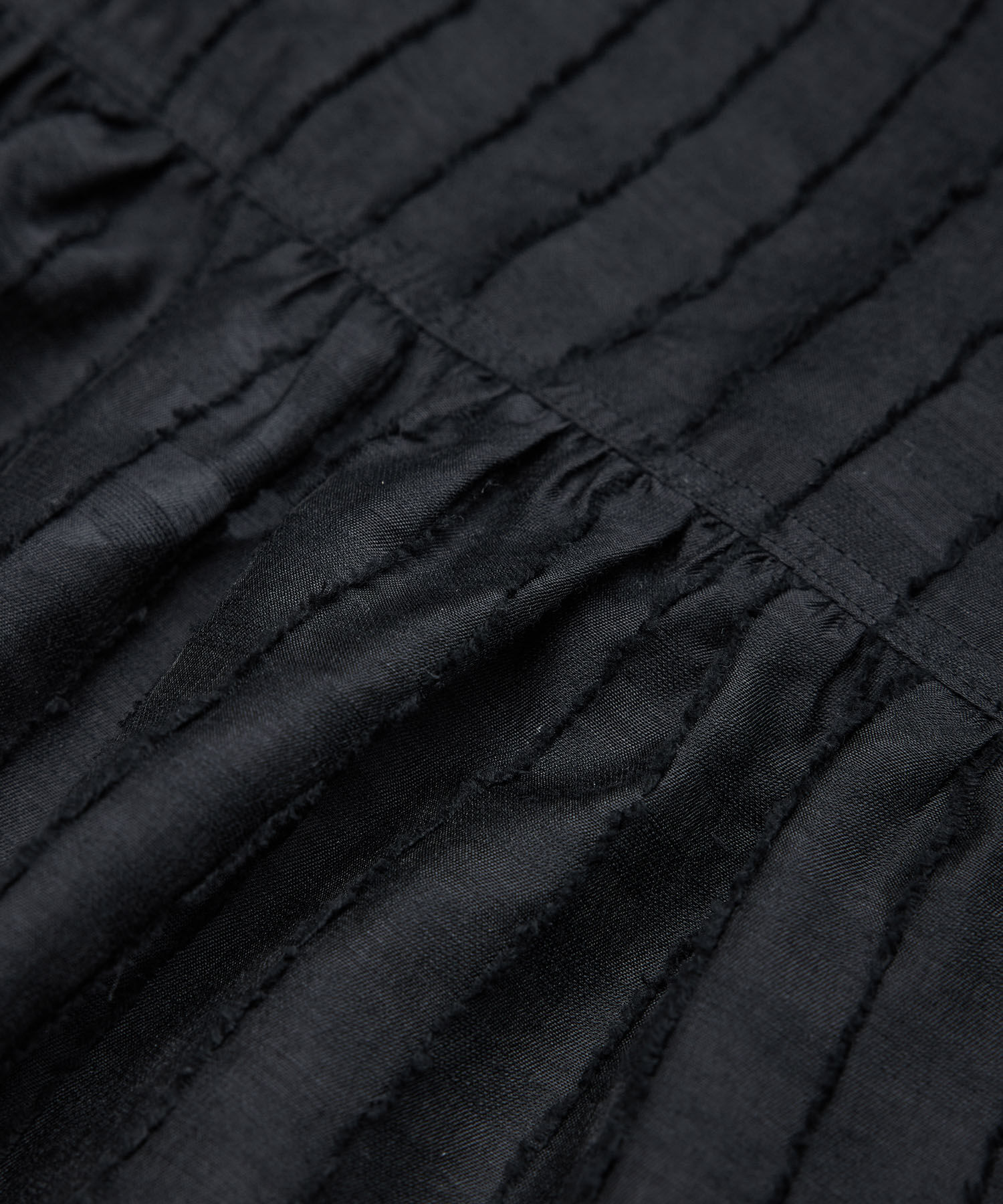 ROPE「ジャカードスタンドギャザーブラウス」|シャツ・ブラウス|