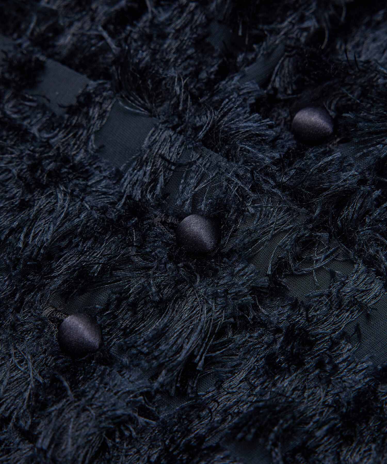 ROPE「シアーフリンジデザインブラウス」|シャツ・ブラウス|